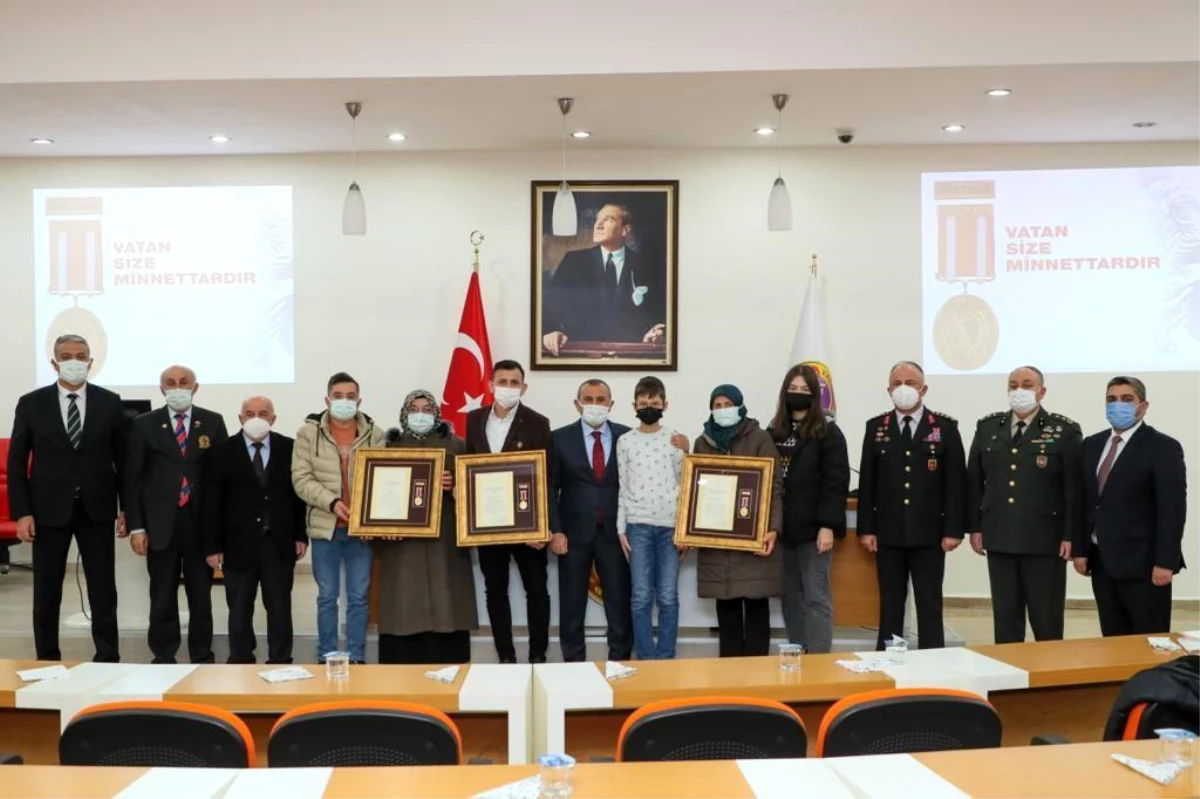 Ordu\'da Devlet Övünç Madalyası ve Beratı Tevcih töreni yapıldı