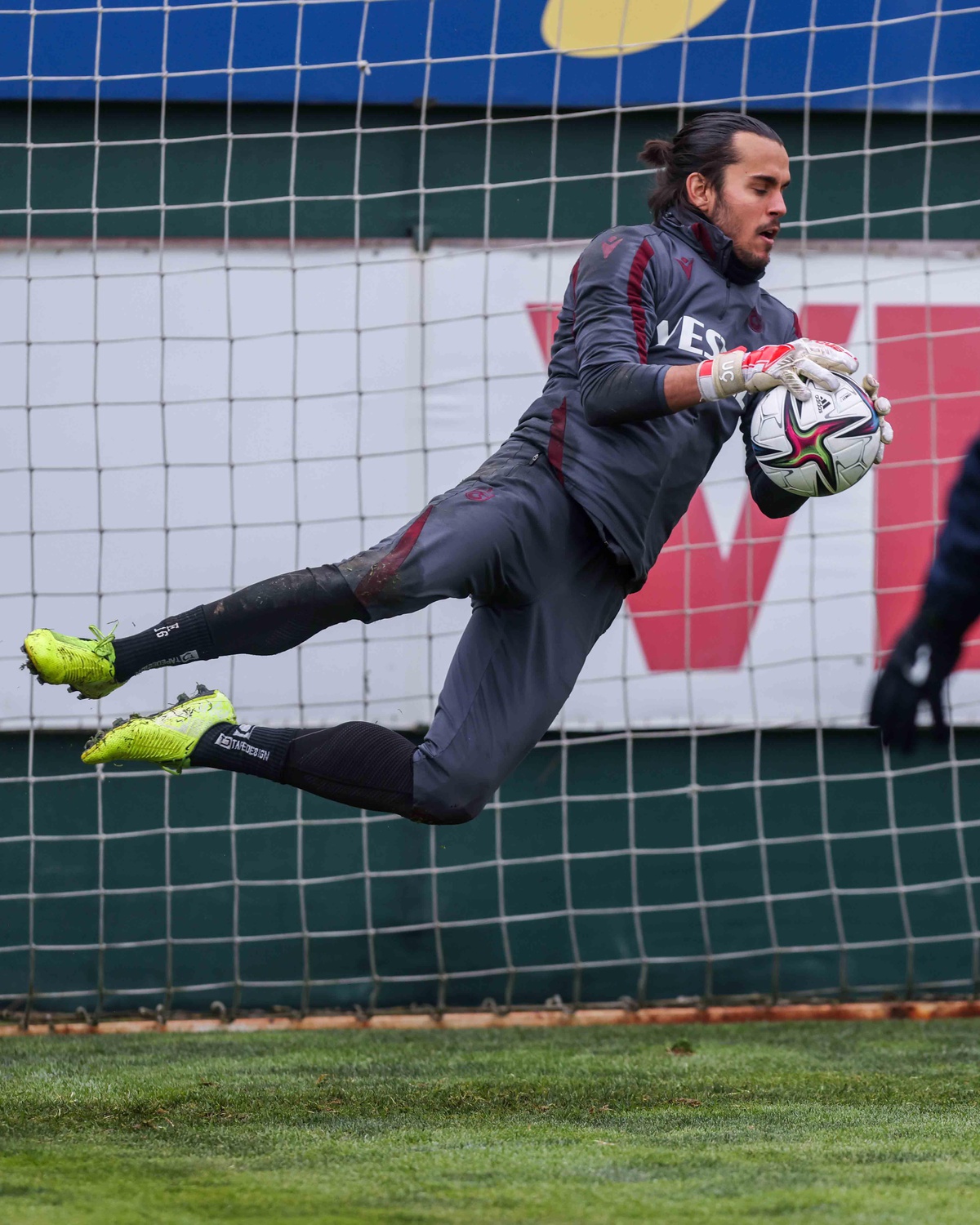 Trabzonspor, Çaykur Rizespor maçı hazırlıklarını sürdürdü