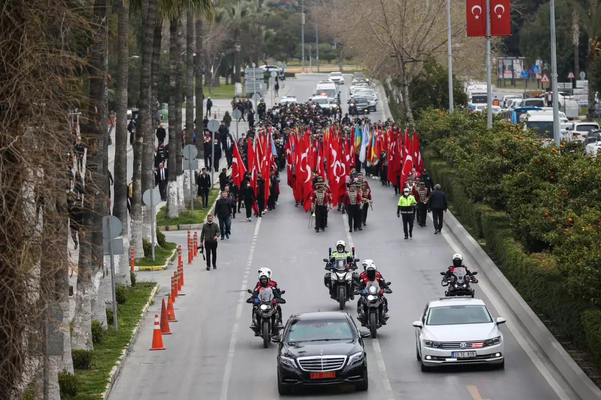 Atatürk\'ün Mersin\'e gelişinin 99. yıl dönümü törenle kutlandı