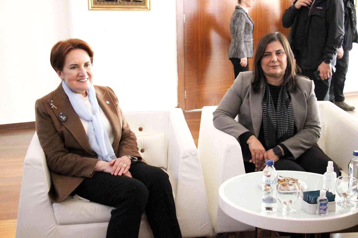 Başkan Çerçioğlu, İYİ Parti Genel Başkanı Akşener\'le görüştü