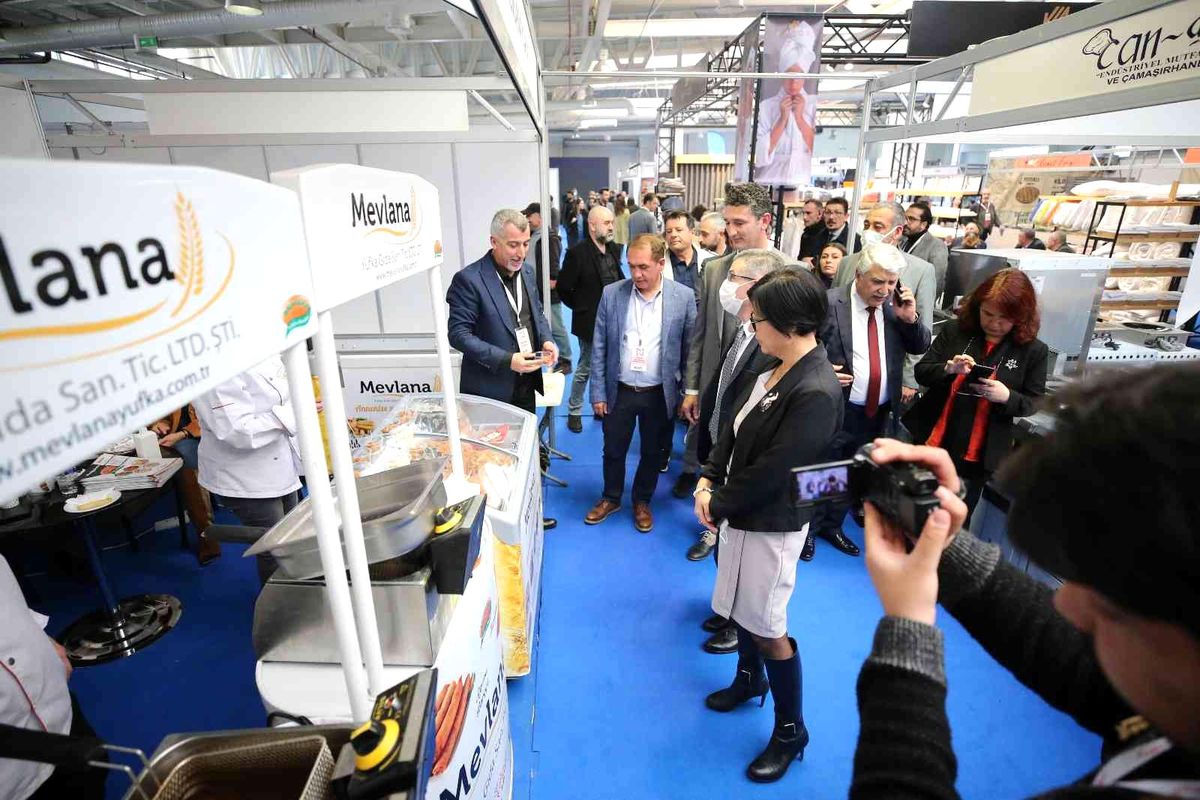 Bodrum'daki fuara turizmciler akın etti