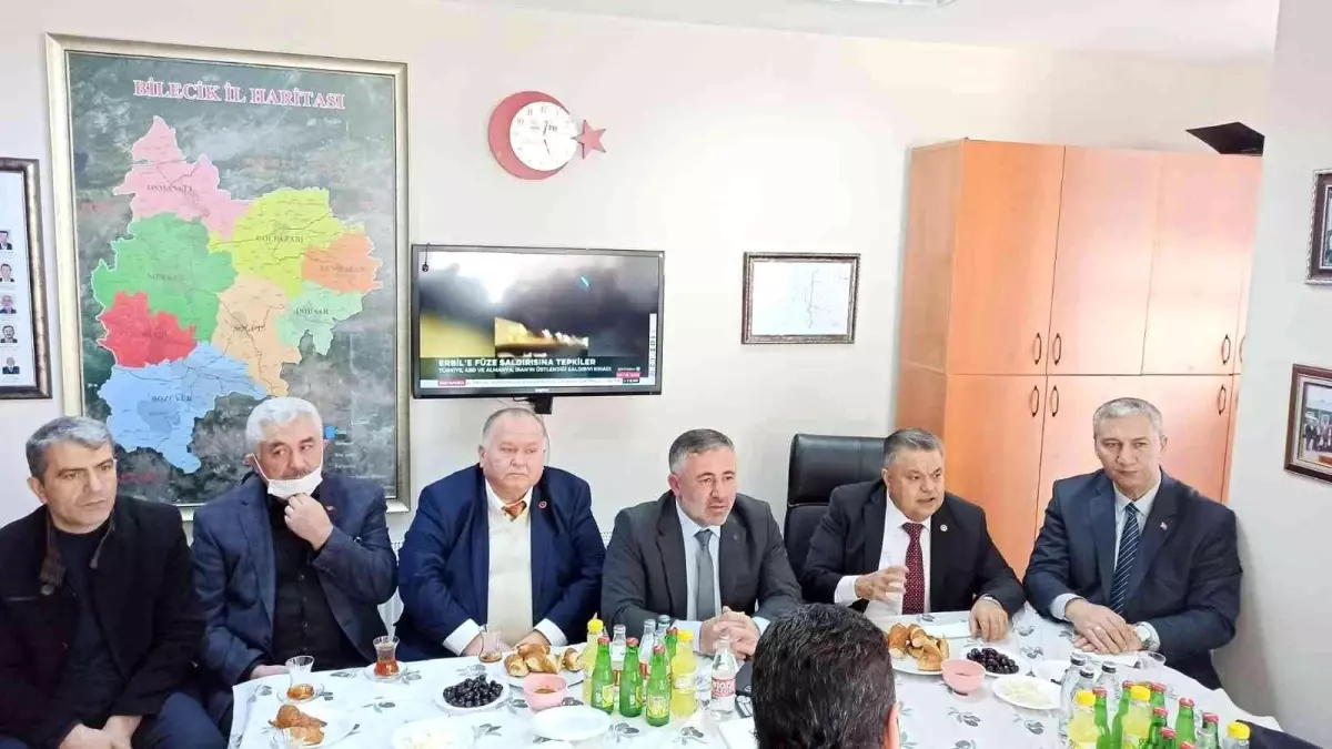 İl Başkanı Yıldırım muhtarlarla bir araya geldi