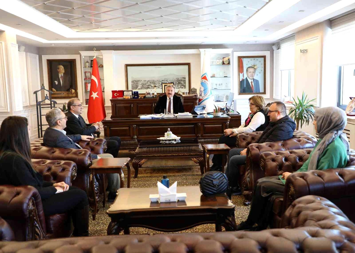 Kayseri Şehir Plancıları Odası\'ndan Başkan Palancıoğlu\'na ziyaret
