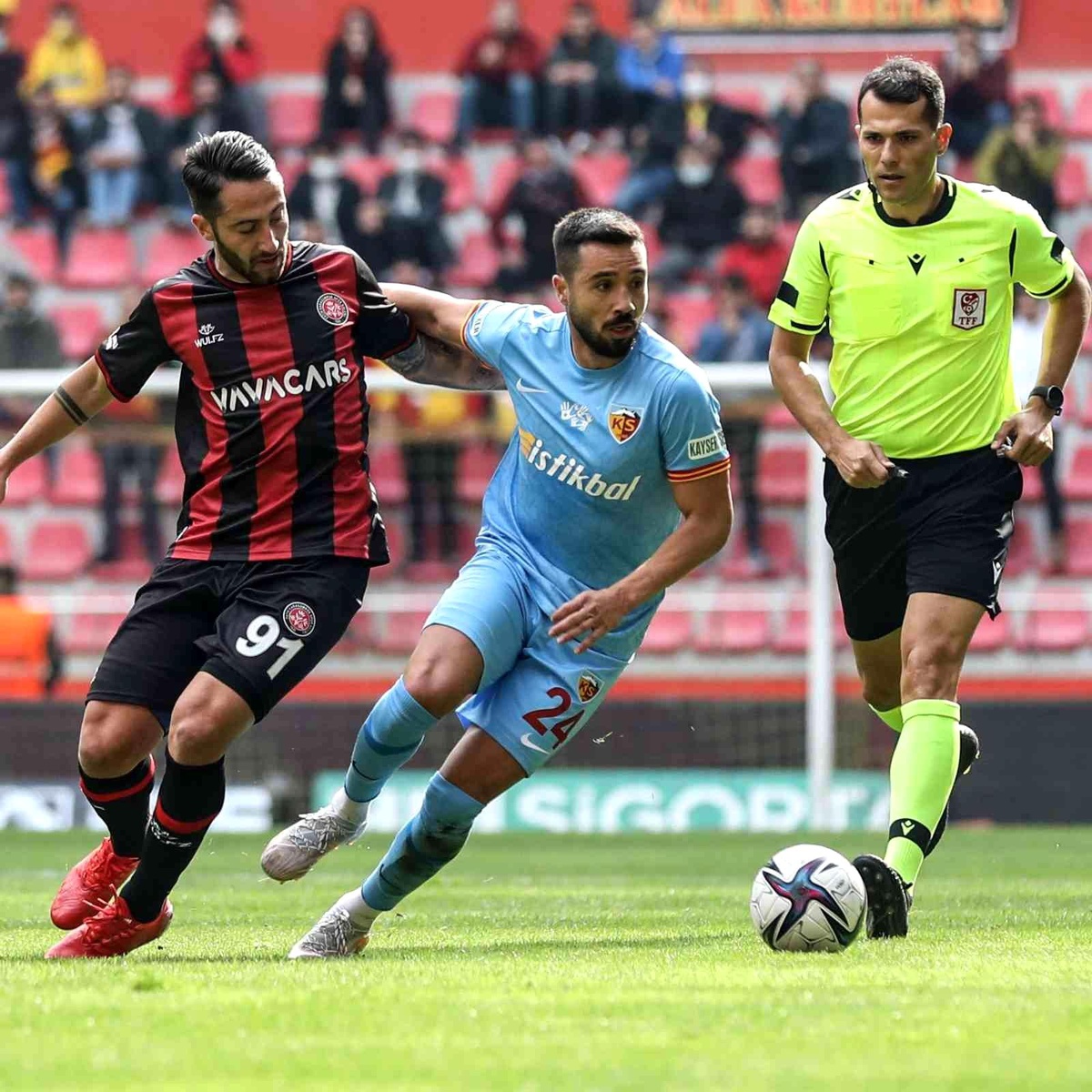 Kayserispor ile Karagümrük 4. kez karşılaşacak