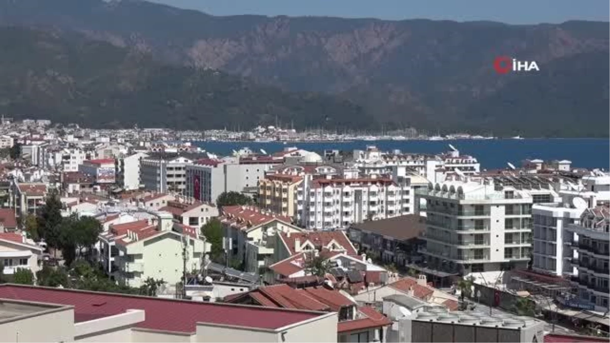 Marmaris\'te deniz çekildi, olta balıkçıları balıksız kaldı