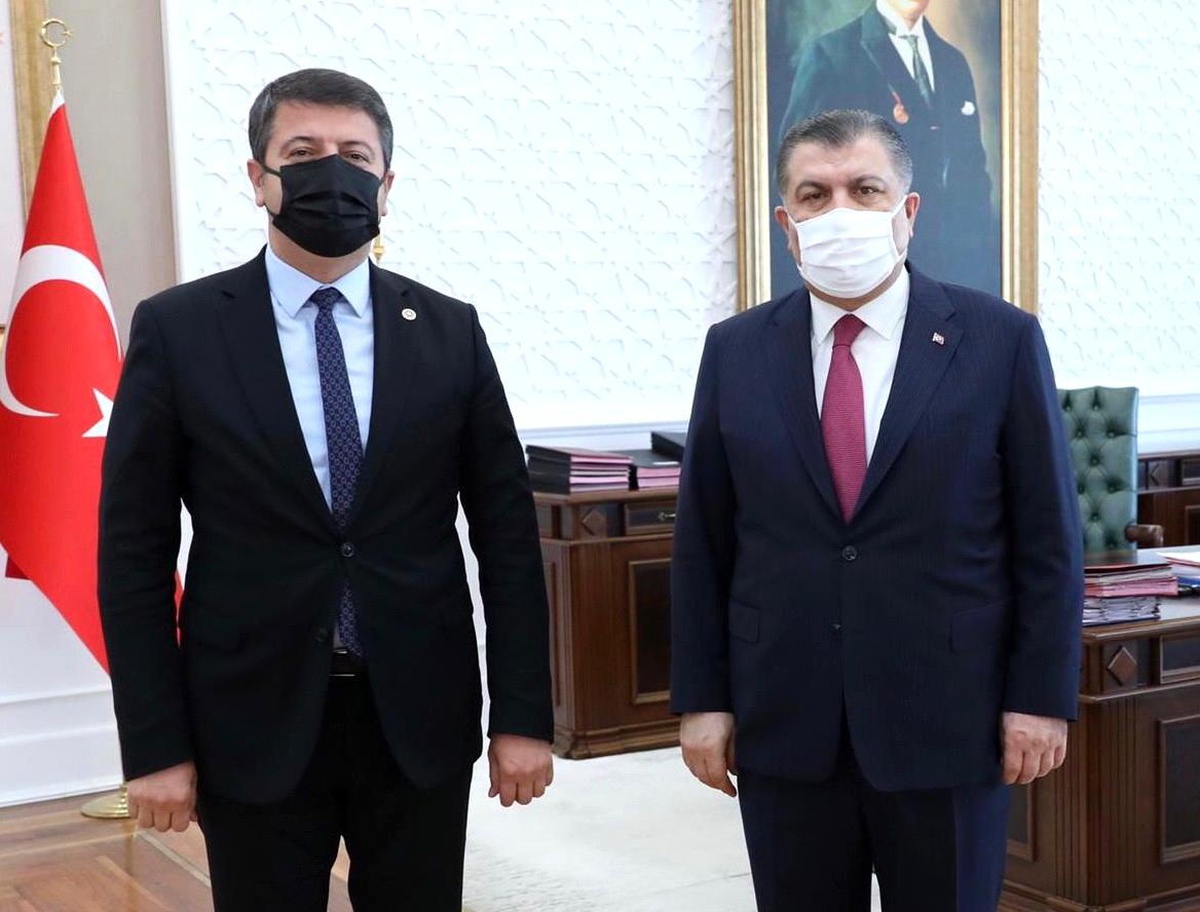 Son Dakika | Milletvekili Tutdere, Sağlık Bakanı Koca\'ya ilin sağlık sorunlarını iletti