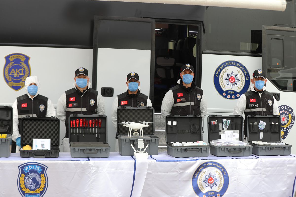 Son dakika haber! Mobil kriminal polis laboratuvarı 'Kıraç' Bursa'da hizmete girdi
