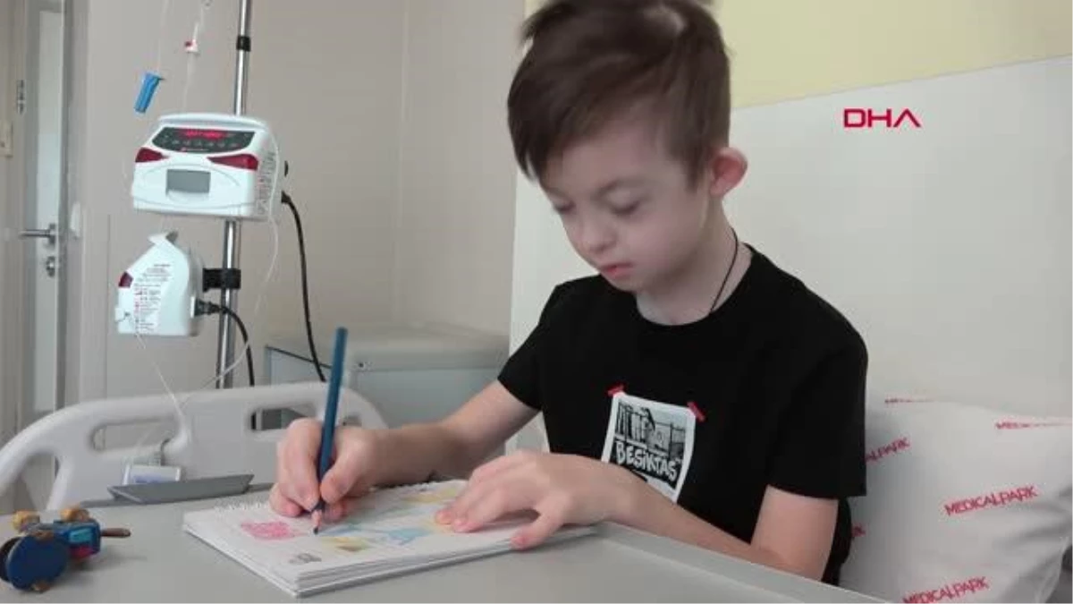 OĞLUNUN LÖSEMİ TEDAVİSİ İÇİN UKRAYNA'DAN GELEN ANNE: İKİ SAVAŞIN İÇİNDEYİZ