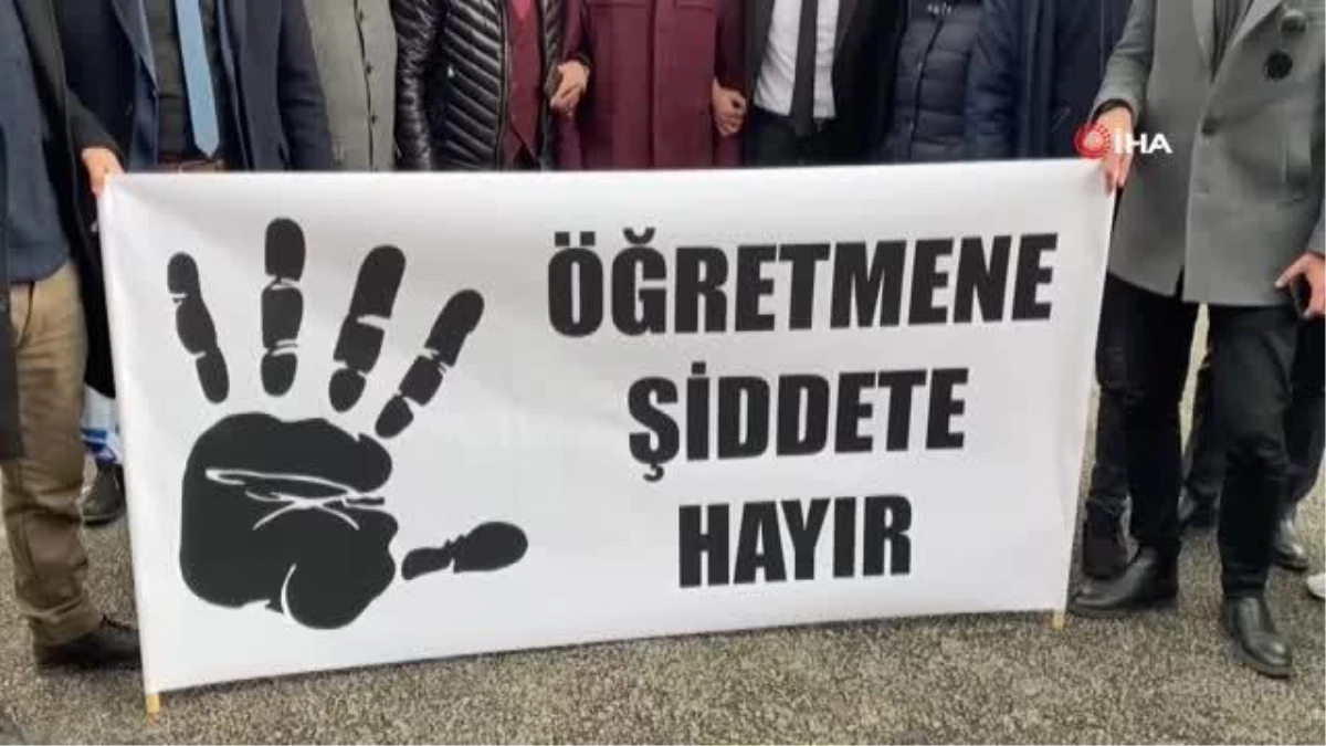 Öğrencisini veli şiddetinden korumak isteyen öğretmen saldırıya uğradı