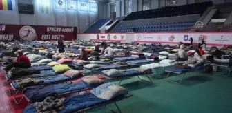 Savaştan kaçan siviller için Rusya'nın Rostov bölgesinde geçici konaklama merkezi kuruldu