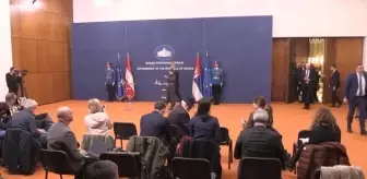 Sırbistan Başbakanı Brnabic, Avusturya Başbakanı Nehammer'i kabul etti