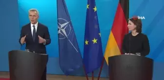 Son dakika haberleri! Stoltenberg: 'Almanya, Ukrayna'ya askeri teçhizat, mali ve insani yardımda kilit rol oynuyor'Stoltenberg, Almanya Dışişleri Bakanı Baerbock ve...