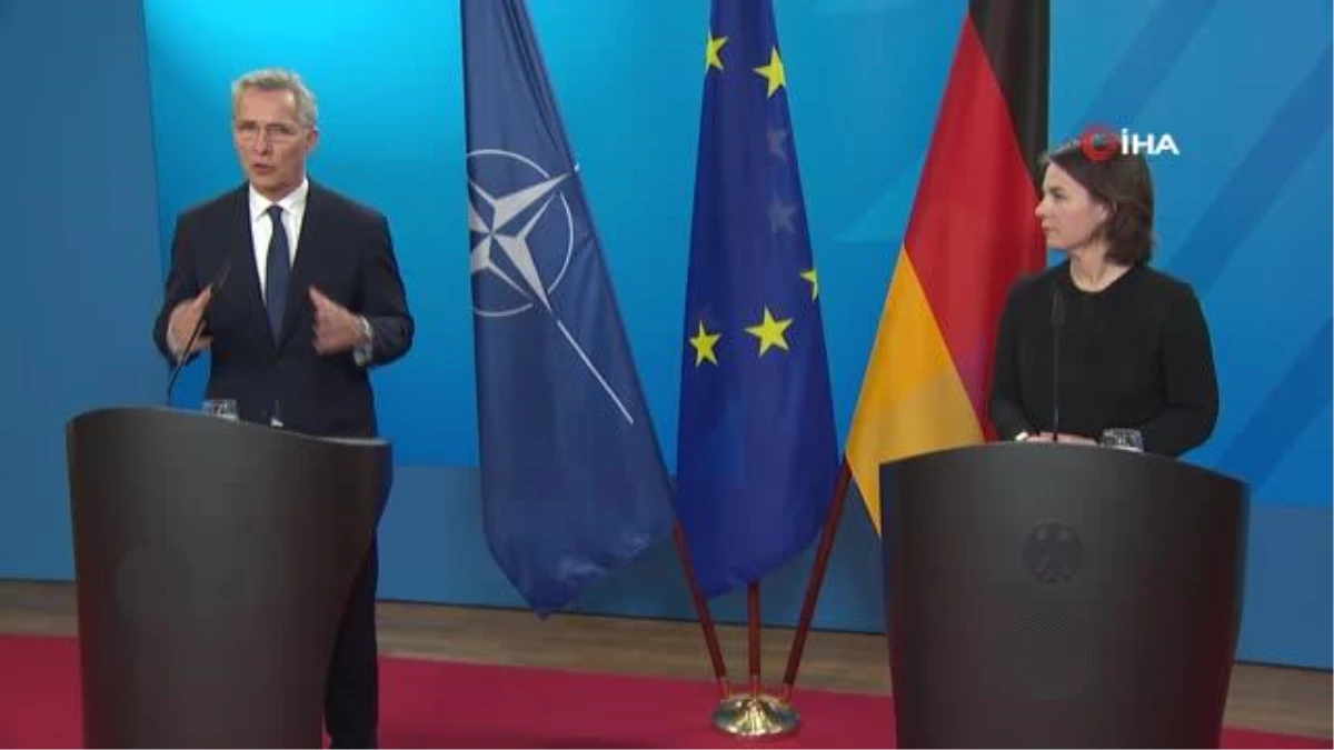 Son dakika haberleri! Stoltenberg: "Almanya, Ukrayna\'ya askeri teçhizat, mali ve insani yardımda kilit rol oynuyor"Stoltenberg, Almanya Dışişleri Bakanı Baerbock ve...
