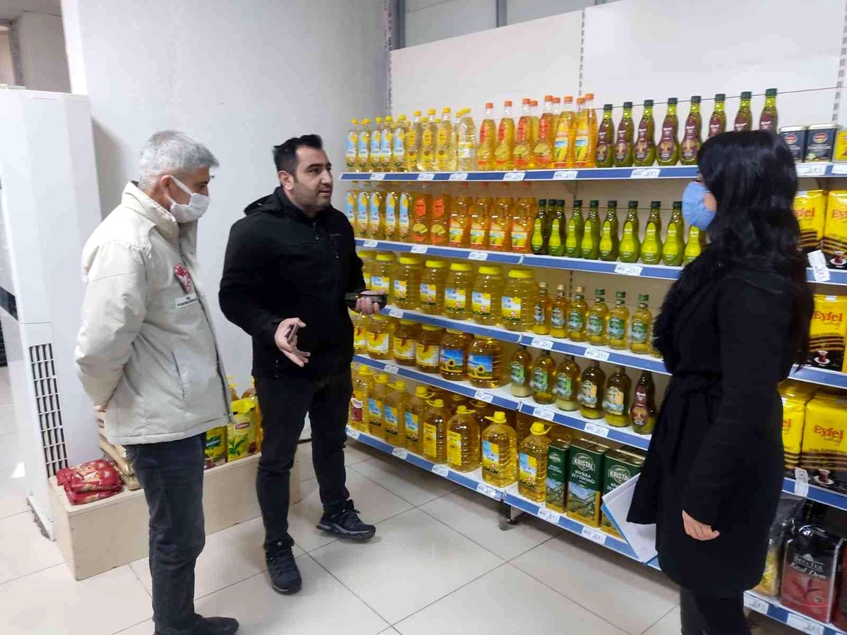 Tunceli\'de fahiş fiyat ve stokçuluk denetimi