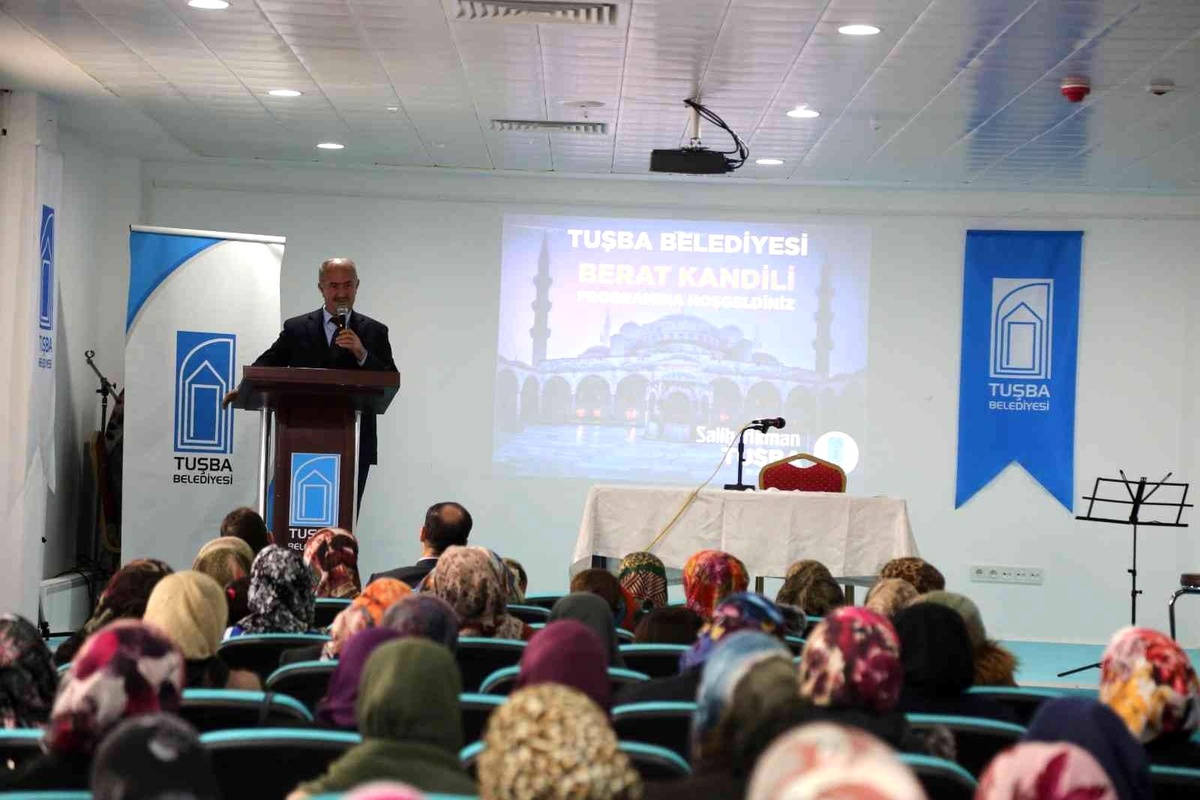 Tuşba Belediyesinden kadınlara yönelik kandil programı