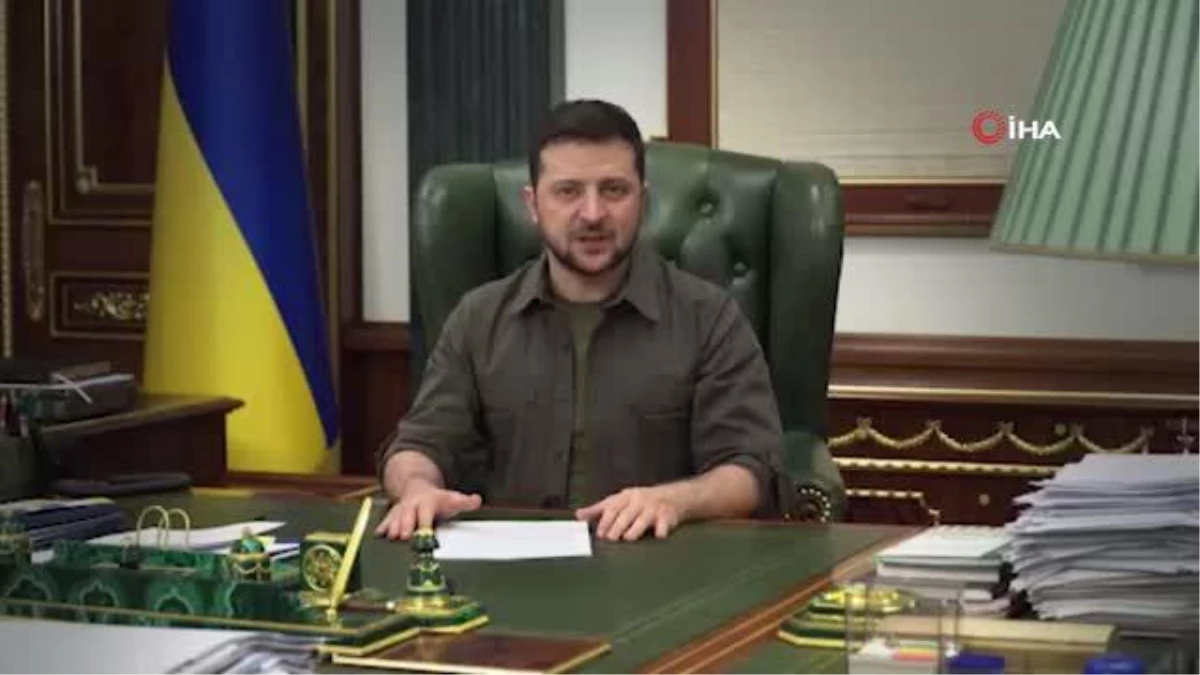 Ukrayna Devlet Başkanı Zelenskiy: "Dünya, Rusya\'nın bir terör devleti haline geldiğini resmen kabul etmeli""Mariupol\'den bir gün içinde 6 binden...