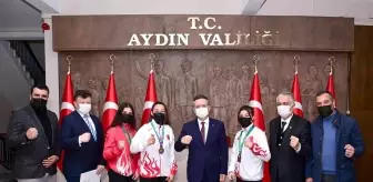 Vali Aksoy, 'Aydın'ın Demir Yumrukları' ağırladı