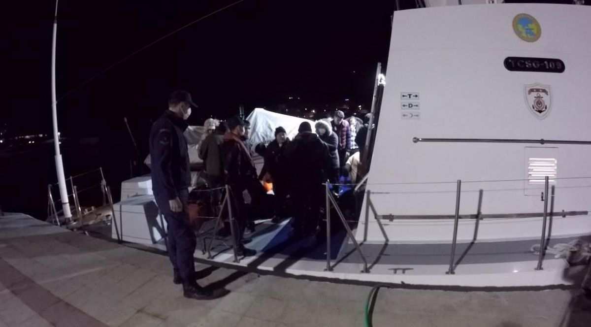 32 düzensiz göçmen yakalandı