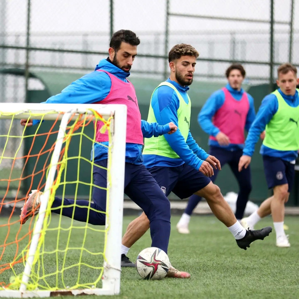 Afyonspor Ergene Velimeşe Spor maçı hazırlıklarına ara vermeden devam ediyor