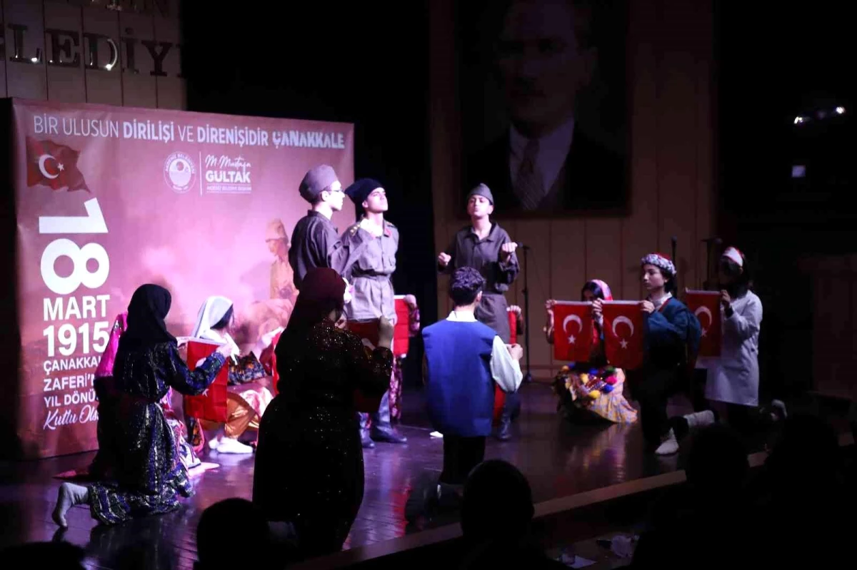 Akdeniz Belediyesi, Çanakkale Zaferi anma programı düzenledi