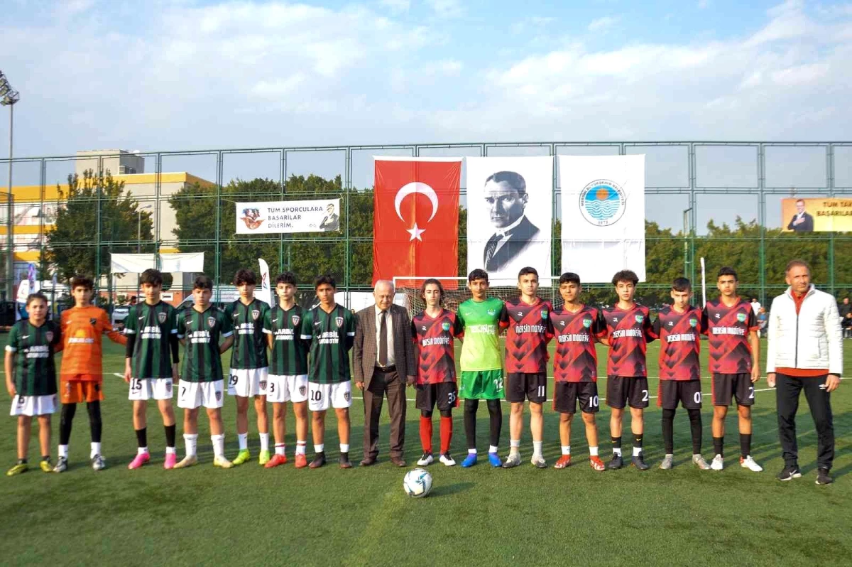Atatürk\'ün Mersin\'e gelişinin yıl dönümü kapsamında düzenlenen futbol turnuvası sona erdi