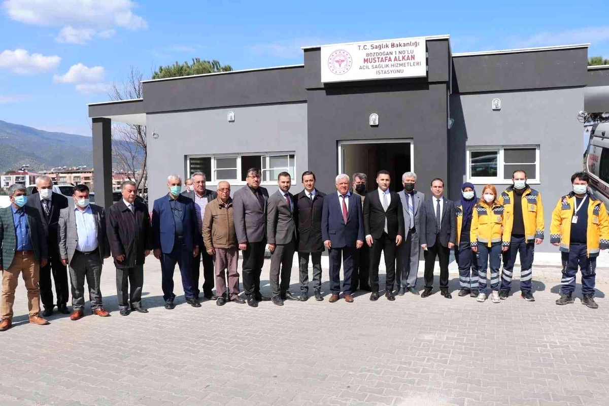 Bozdoğan\'da \'112 Acil Sağlık Hizmetleri İstasyonu\' açıldı