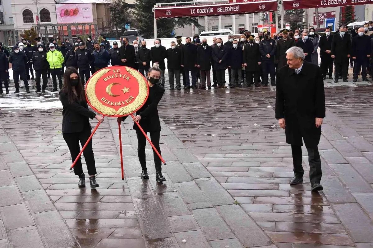 Bozüyük\'te Çanakkale Zaferi\'nin 107. yıl dönümü nedeni ile törenler düzenlendi