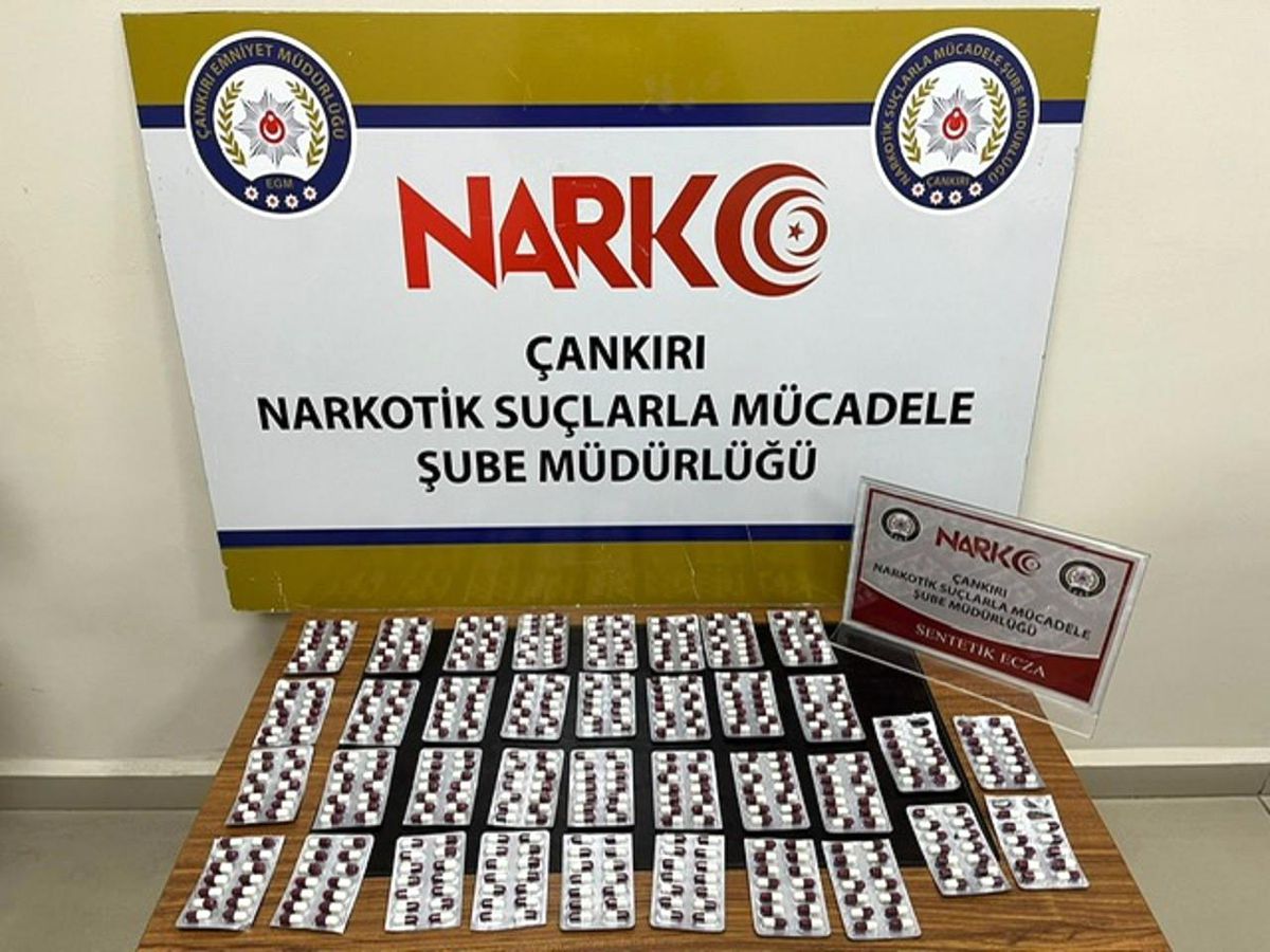 Çankırı\'da 499 adet sentetik hap ele geçirildi: 1 tutuklama