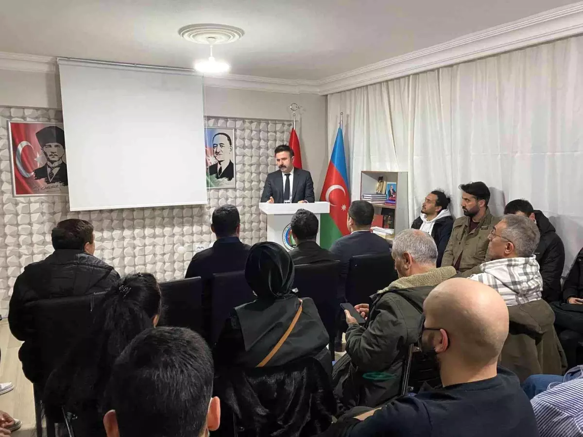 \'Ekonomik bağlamda Türkiye-Azerbaycan ilişkileri\' konulu söyleşi