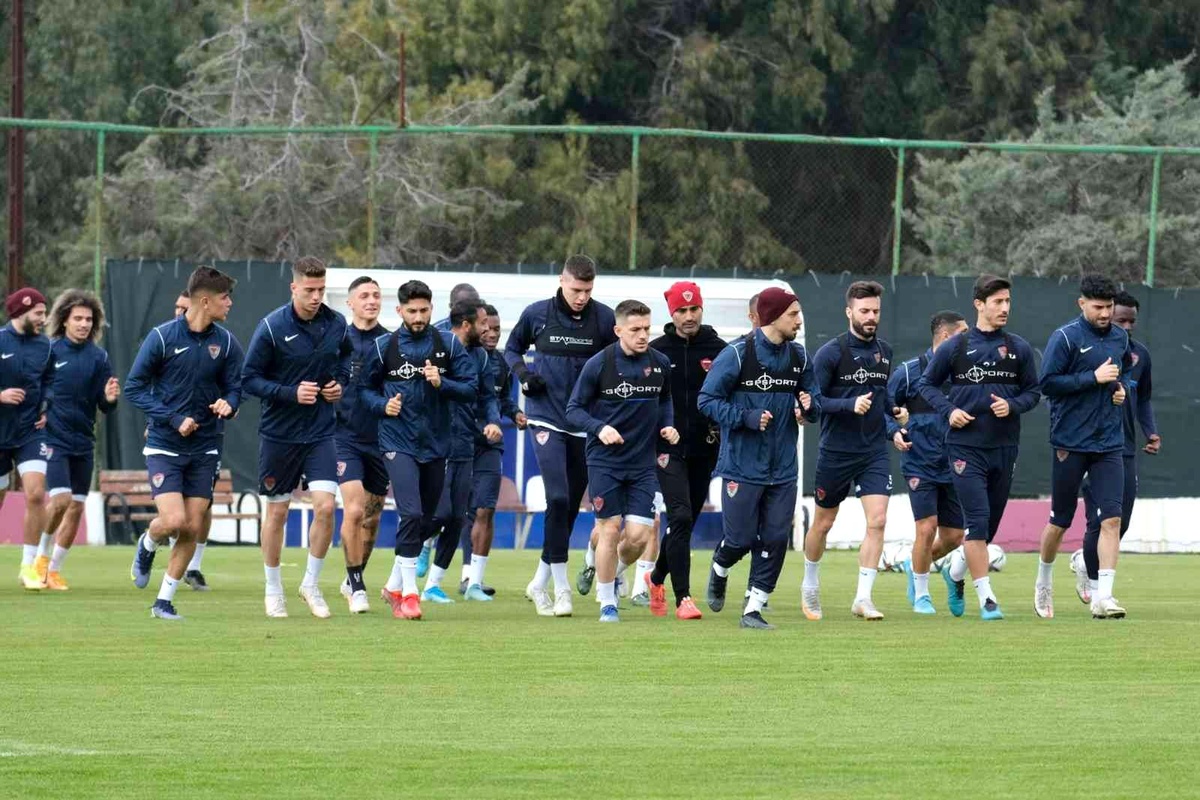 Hatayspor, Beşiktaş maçı hazırlıklarını tamamladı