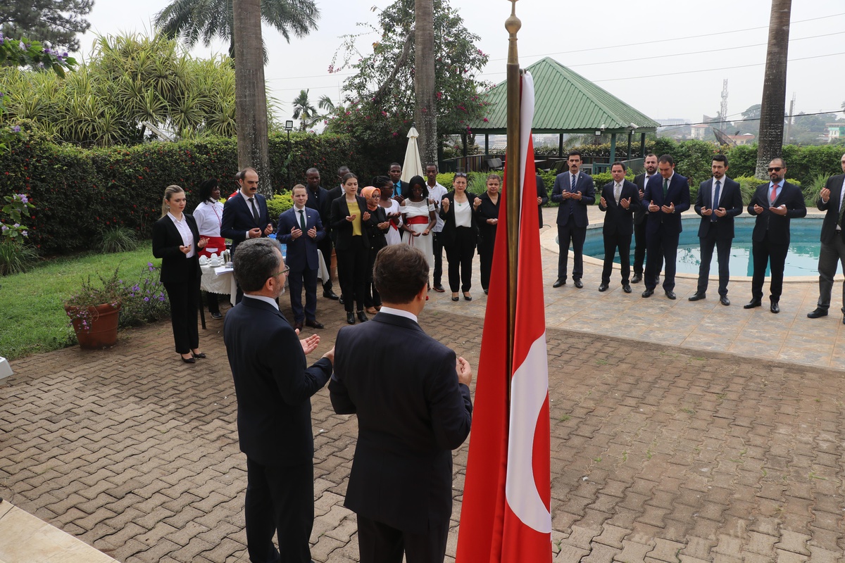 Kamerun\'da Çanakkale Deniz Zaferi\'nin 107. yılı kutlandı