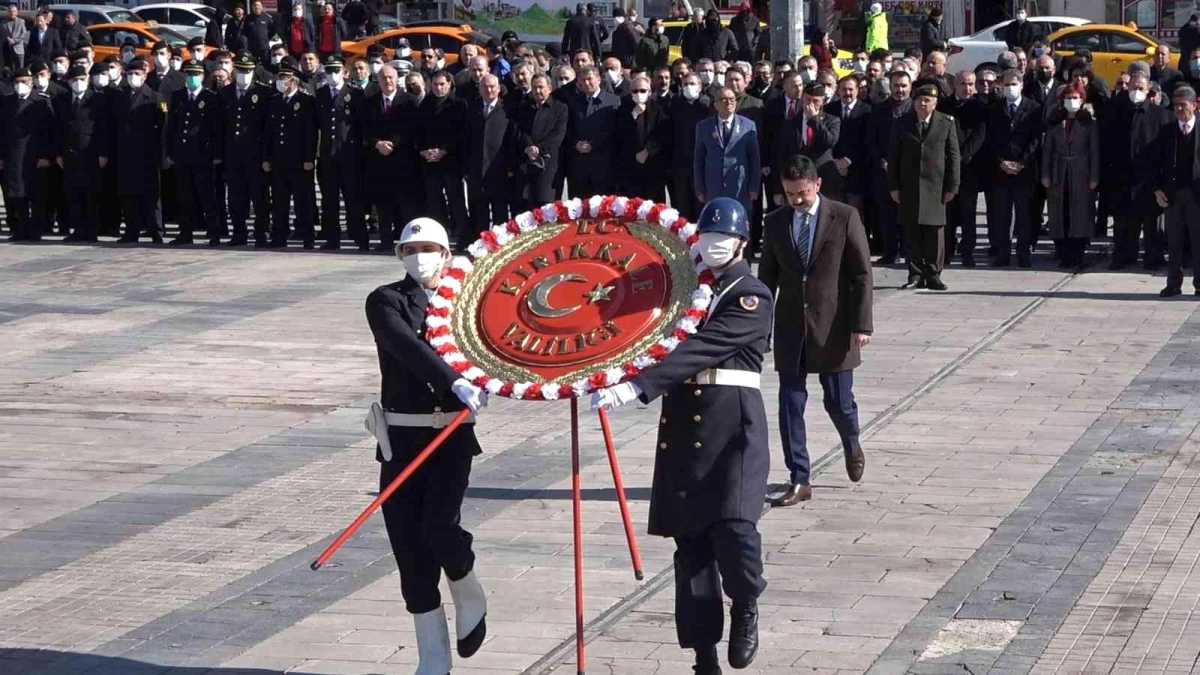 Kırıkkale\'de, Çanakkale Deniz Zaferi\'nin 107. yılı dolayısıyla törenler düzenlendi