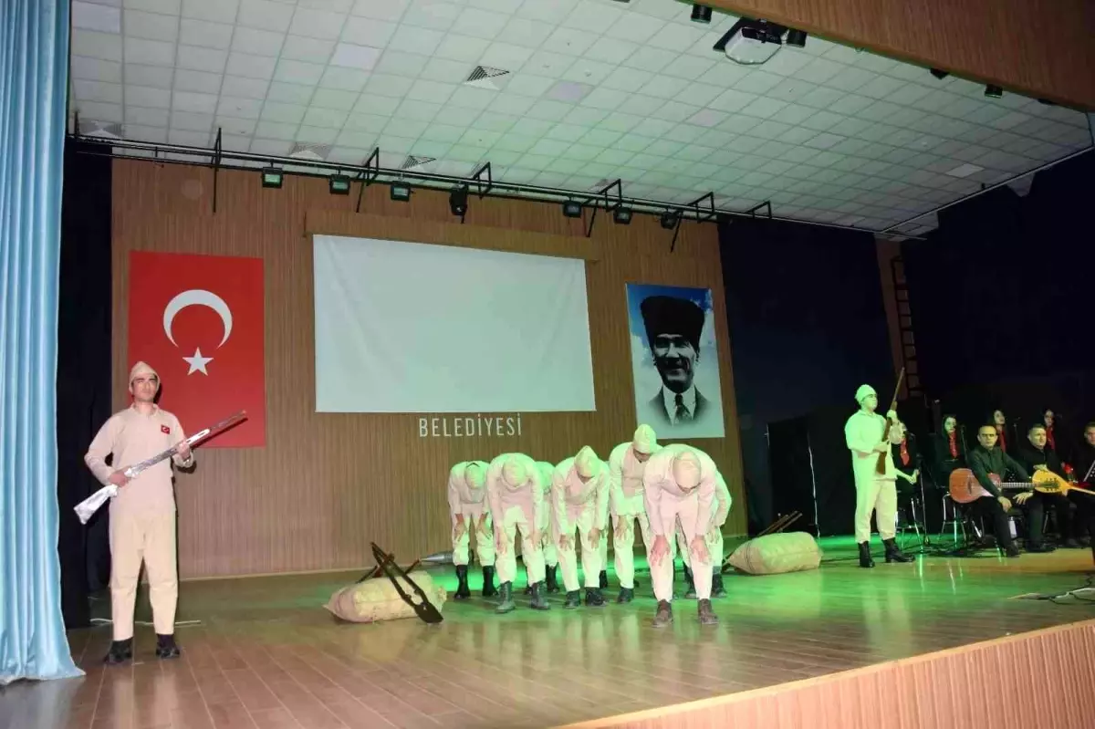 Kumluca\'da Çanakkale Zaferi ve Şehitleri Anma programı