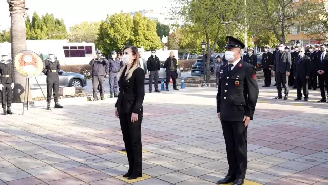 Ortaca'da 18 Mart Şehitleri Anma töreni