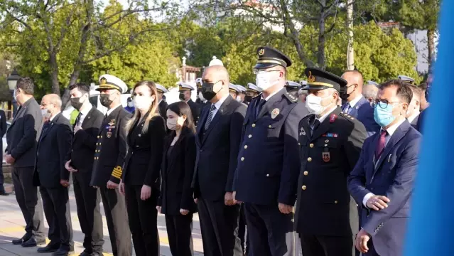 Ortaca'da 18 Mart Şehitleri Anma töreni