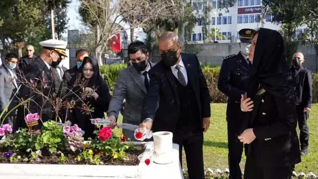 Ortaca'da 18 Mart Şehitleri Anma töreni