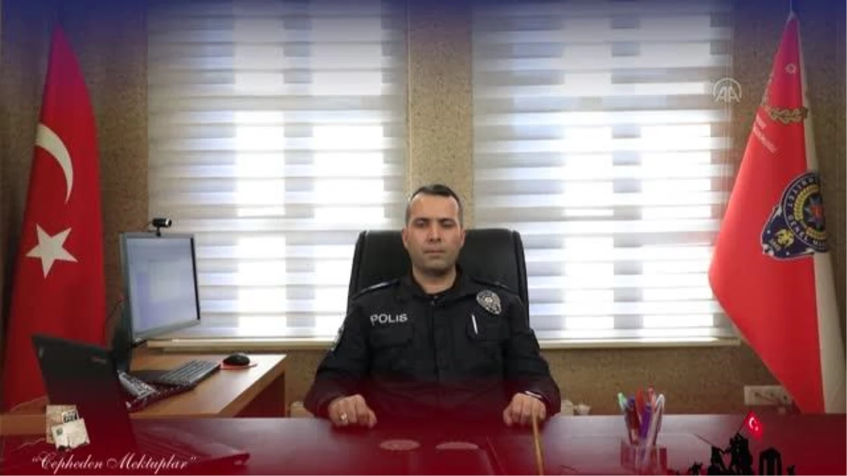 Son dakika haberleri... Polislerden "Çanakkale" klibi