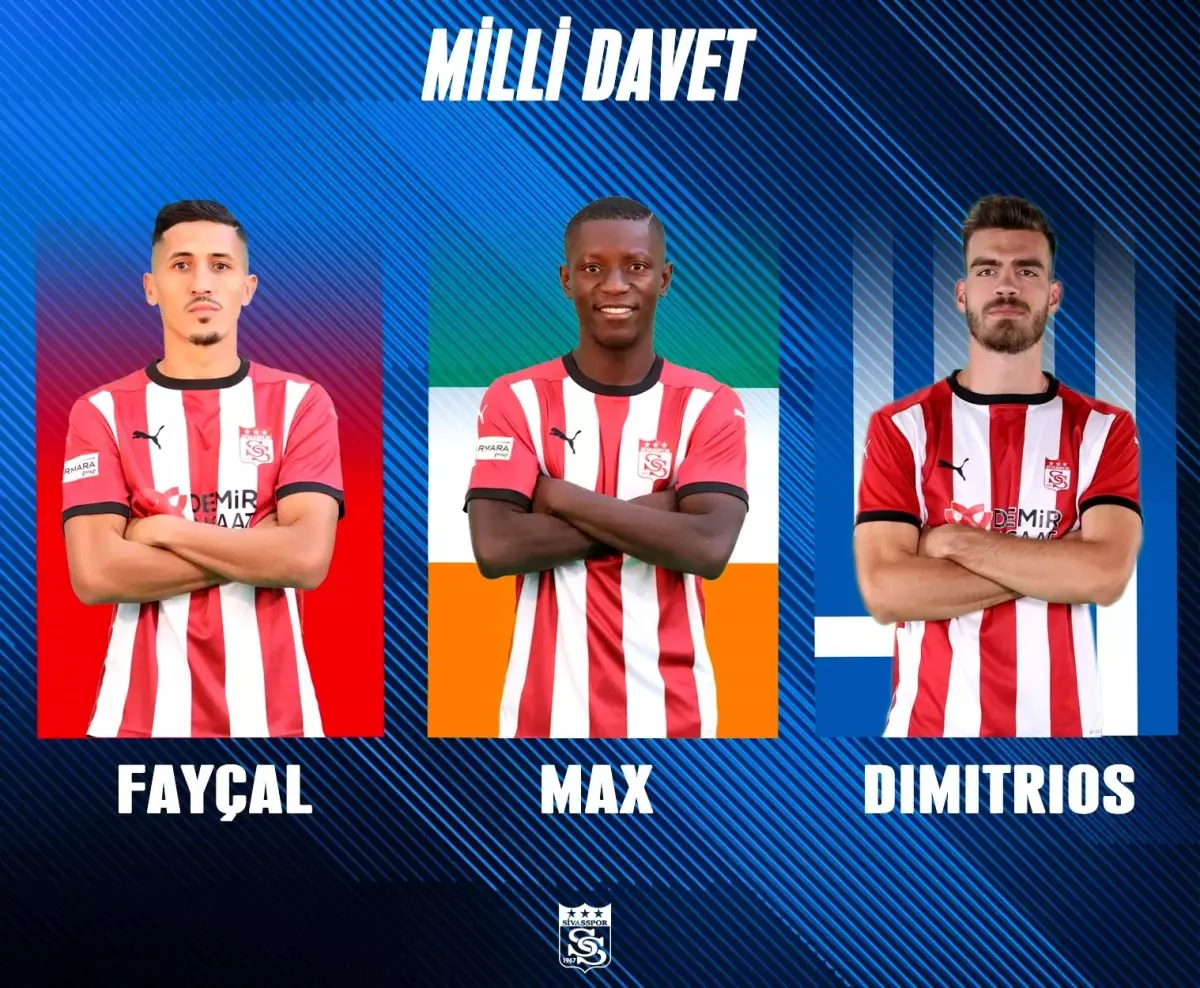 Sivasspor\'un 3 yabancısı milli takıma davet edildi