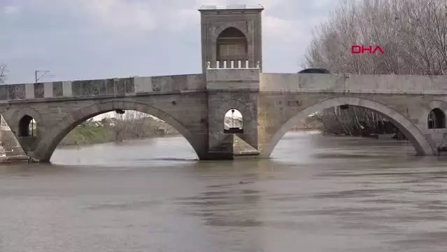 TRAKYA'DA BARAJLAR DOLDU, NEHİRLERİN DEBİLERİ YÜKSELDİ -TEKRAR