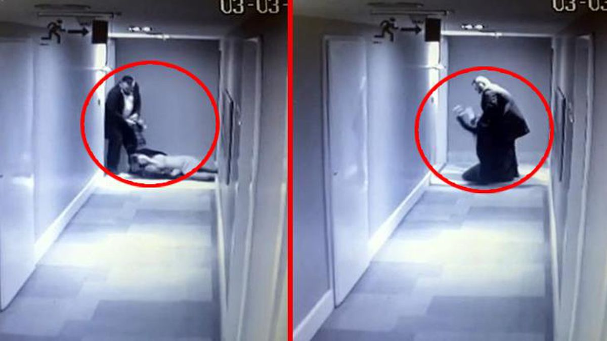 Lüks otelde 7. kattan düşen Ebru Cizdam\'ın son görüntüleri ortaya çıktı