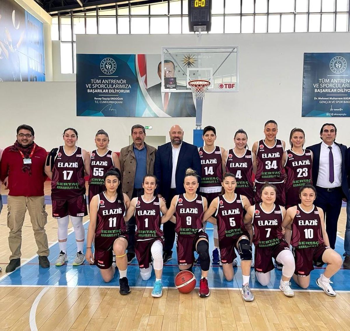 Son dakika haberleri... Elazığ Basketbol TKBL\'ye yükseldi