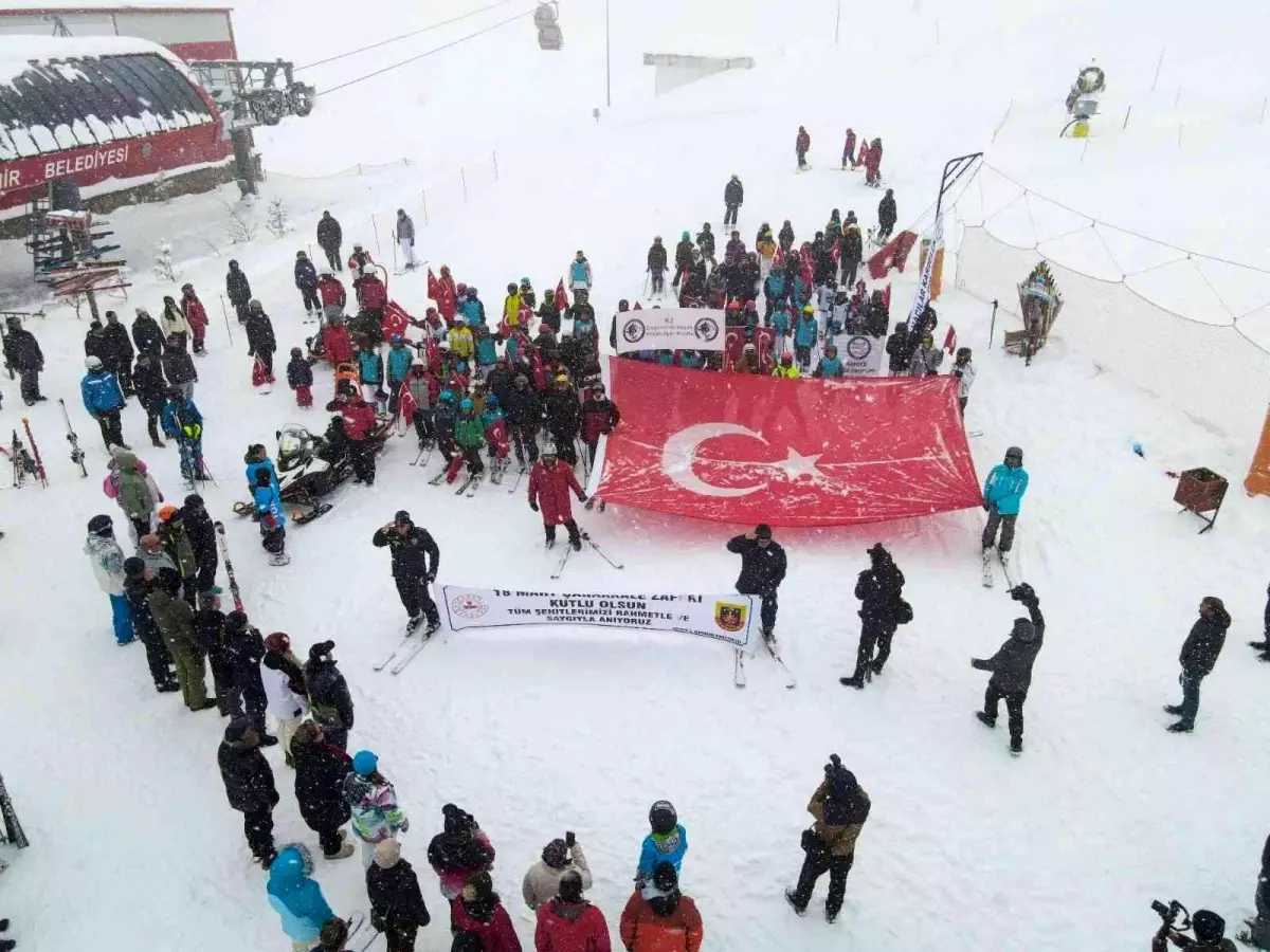 Erciyes Kapı\'da Çanakkale Zaferi\'nin 107. yılı kutlandı