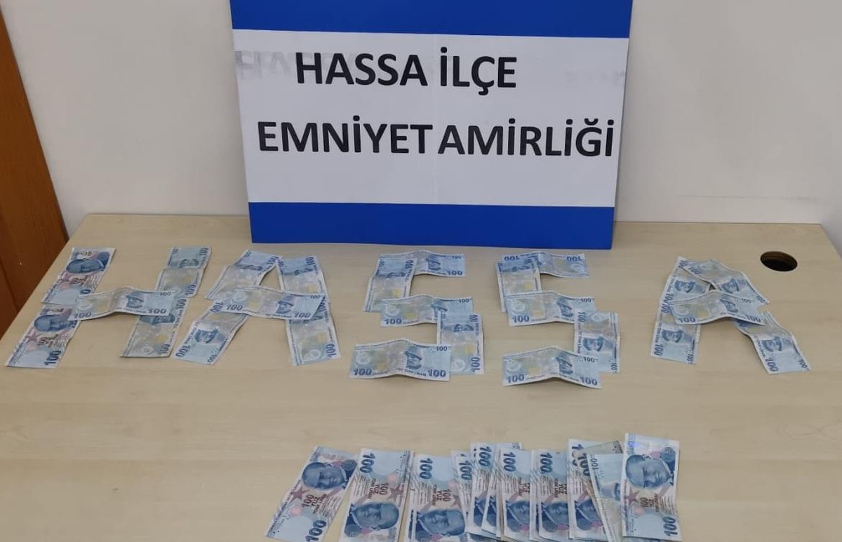 Hatay\'da sahte banknotla yakalanan 3 şüpheli gözaltına alındı