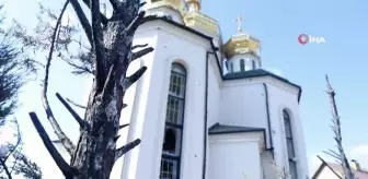 Irpin'deki sivil yerleşim yerlerinde büyük yıkım