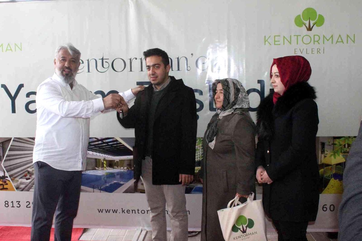 Kilis Kent Orman evlerinde anahtar teslim töreni düzenlendi