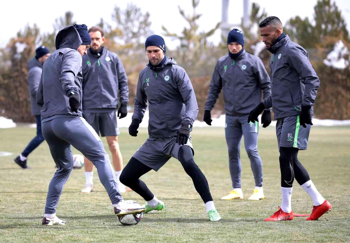 Konyaspor, Fenerbahçe maçı hazırlıklarını tamamladı