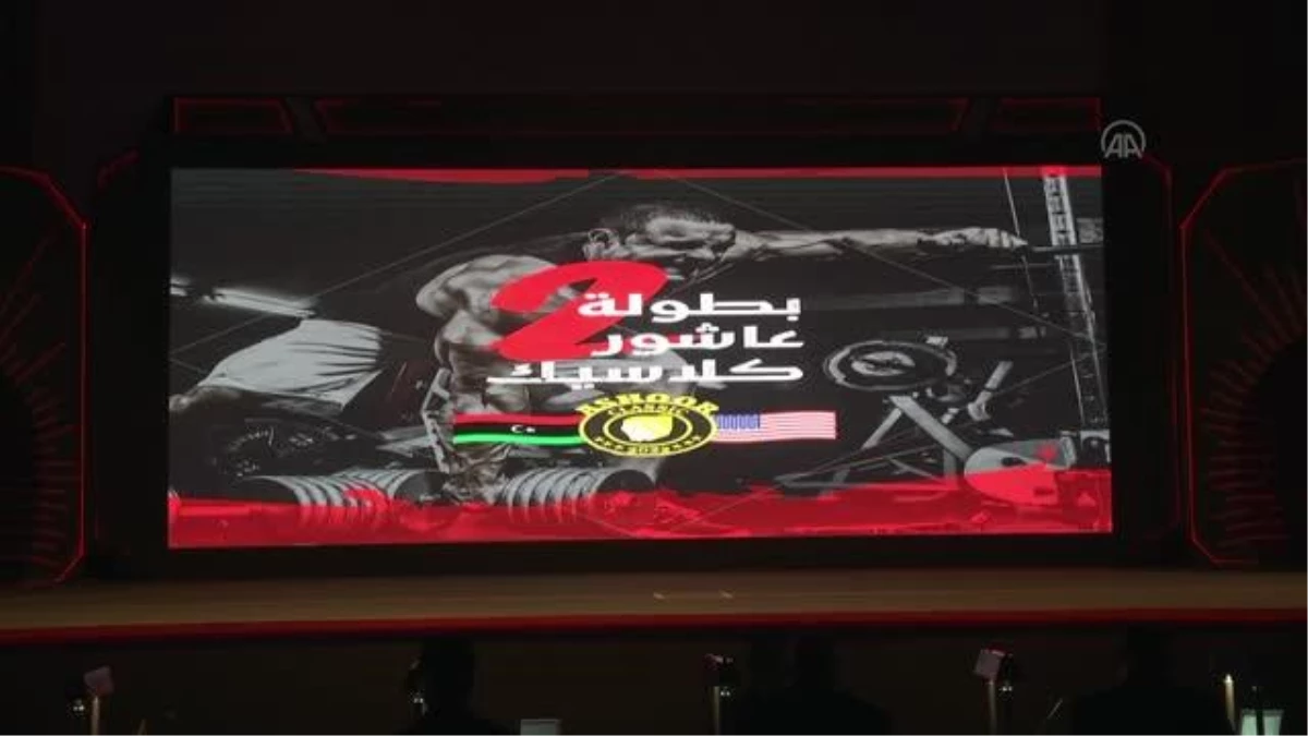 Libya\'da "Aşur Klasik" vücut geliştirme şampiyonası