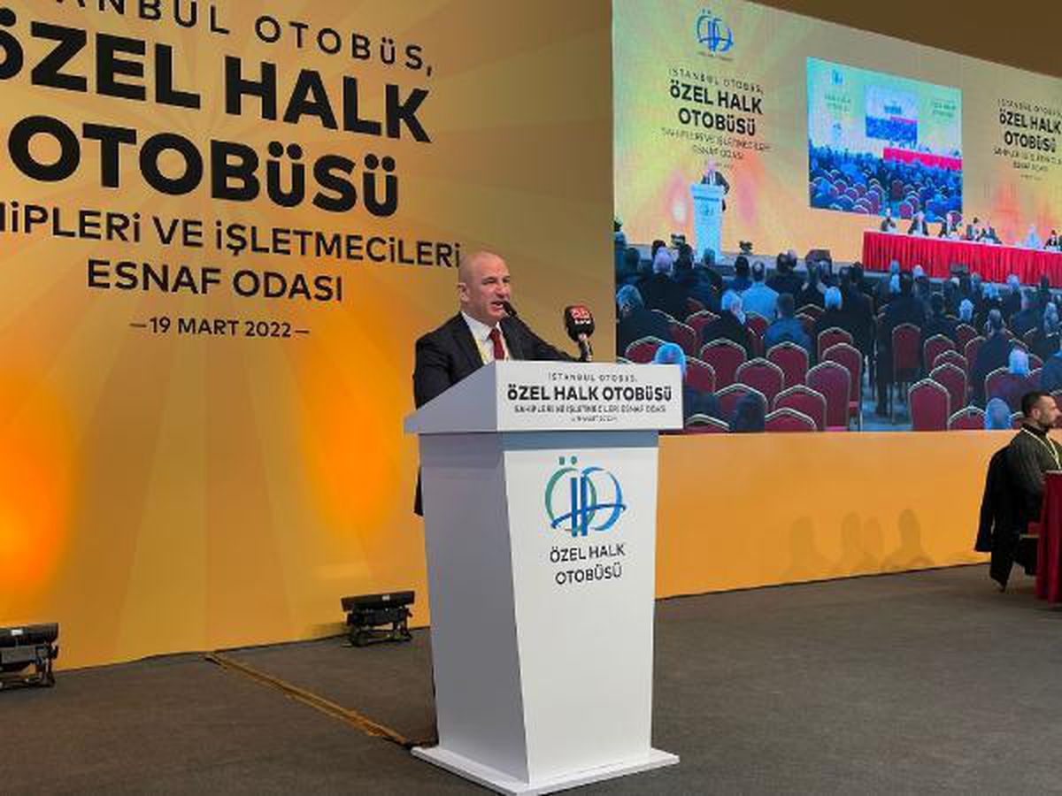 İSTANBUL-ÖZEL HALK OTOBÜSLERİ ESNAF ODASI GENEL BAŞKANI SEÇİLDİ
