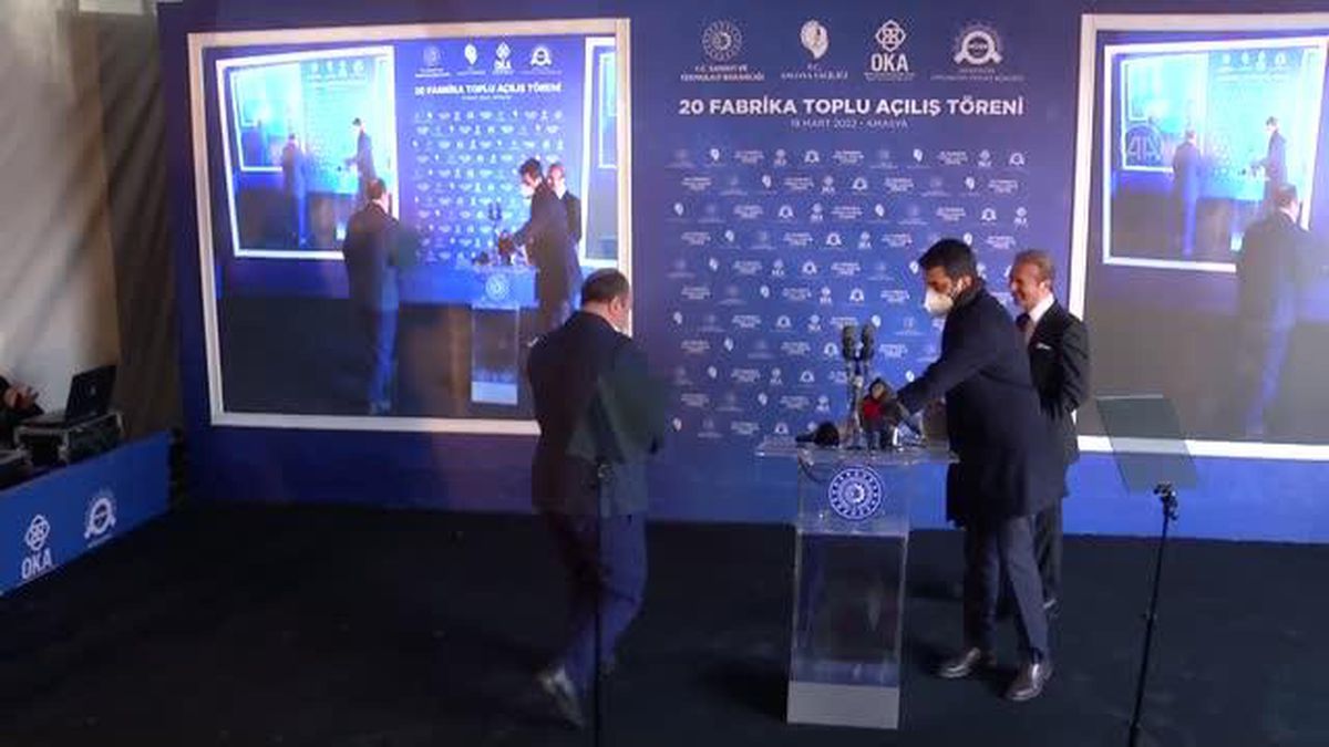 Son Dakika | Sanayi ve Teknoloji Bakanı Varank: 'Bu fabrikalar 1157 kardeşimize ekmek kapısı olacak'