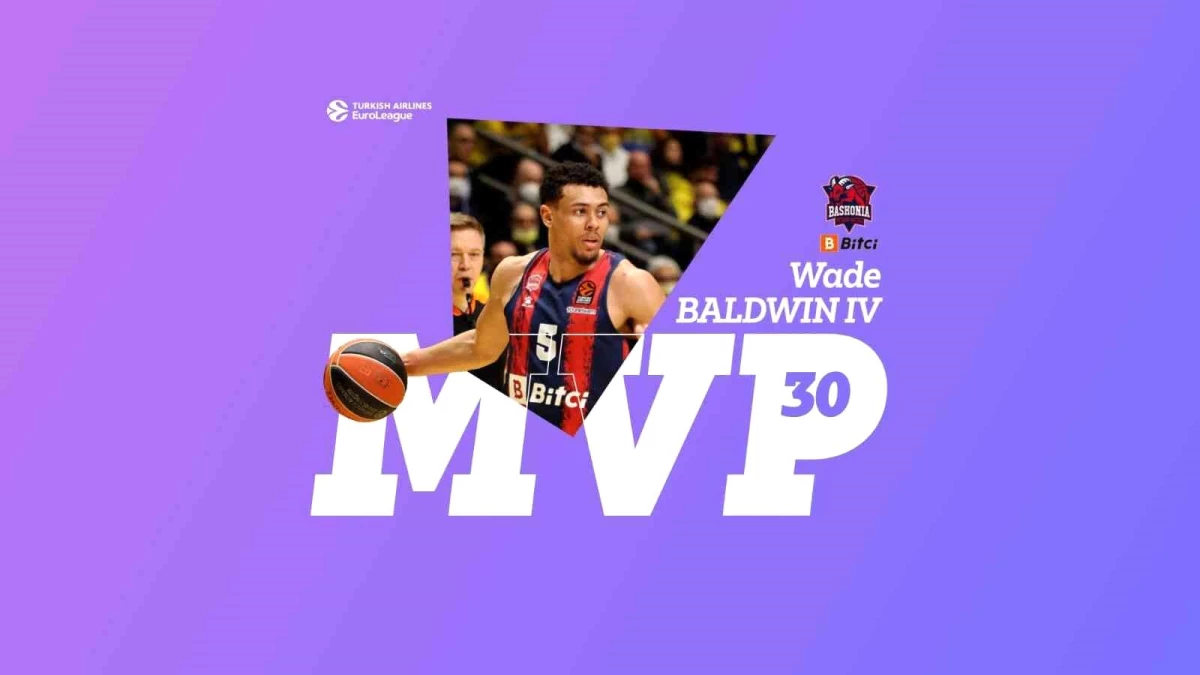 THY Euroleague\'de 30. haftanın MVP\'si Wade Baldwin